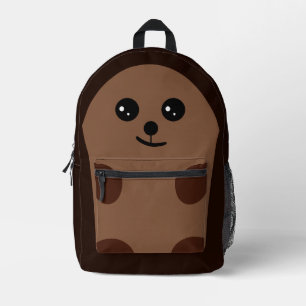 Impresa Mochila Cute Hedgehog