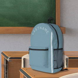 Impresa Mochila de apellido personalizado - Volver a la es