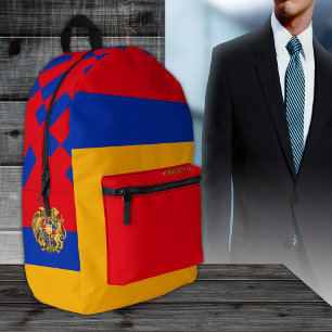 Impresa Mochila de Armenia, bandera patriótica, armenia