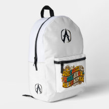 Mochila de Arte Estético Moderno