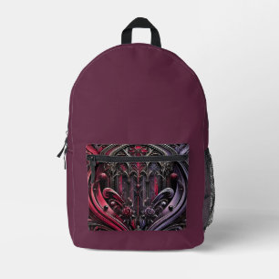 Impresa Mochila de arte gótico en Borgoña