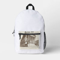 Mochila de arte impresionante