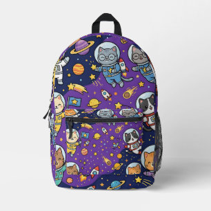 Impresa Mochila de astronauta gato espacial