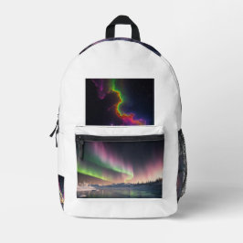 Impresa Mochila de Aurora borealis