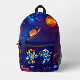 Impresa Mochila de aventura en la galaxia FLIP & NOVA