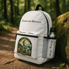 Impresa Mochila de aventura "Live for the Journey"
