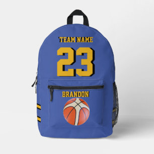 Impresa Mochila de baloncesto deporte de noche a escuela