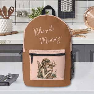Impresa Mochila de bolsita de pañales para mami