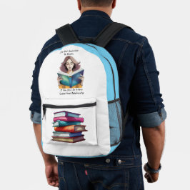 Impresa Mochila de Book Lover