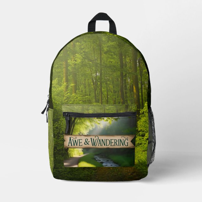 Impresa Mochila de bosque (Anverso)