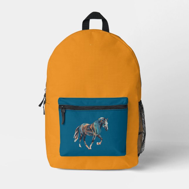 Impresa Mochila de caballo (Anverso)