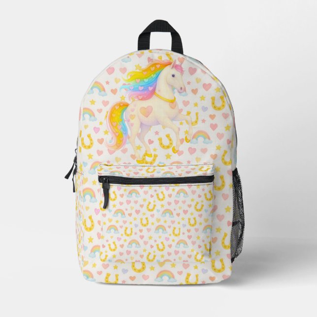 Impresa Mochila de caballos mejores amigos Cooper & Cody (Anverso)