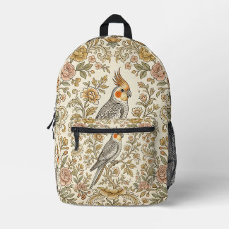 Impresa Mochila de Cacatúa - Posadero Soleado