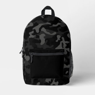 Impresa Mochila de camuflaje negro
