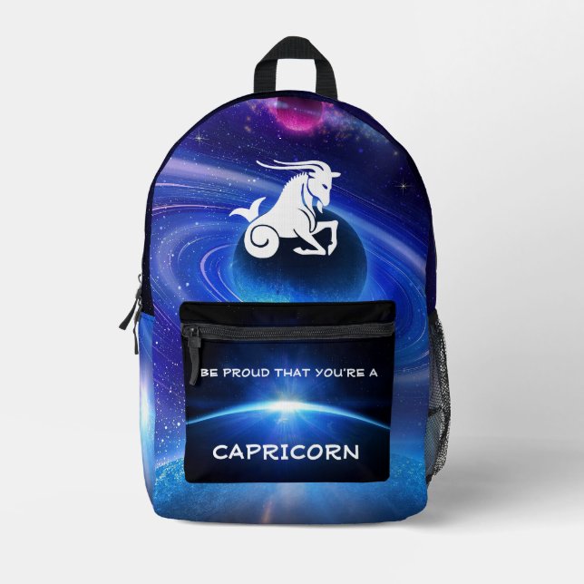 Impresa Mochila de Capricornio (Anverso)