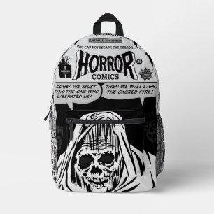 Impresa Mochila de Cómics de TERROR 