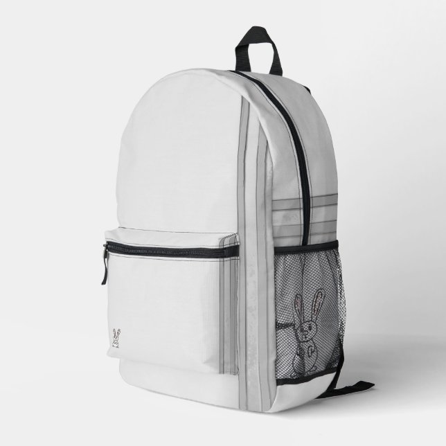 Impresa Mochila de conejo figdewdrops (Esquina derecha trasera )