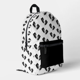 Impresa Mochila de corte de corte de impresión de diseño n