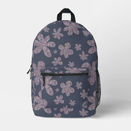 Impresa Mochila de corte de impresión floral