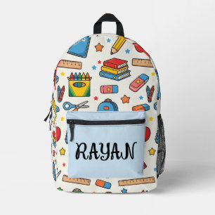 Impresa Mochila de deportes escolares para niños