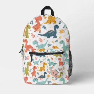 Impresa Mochila de dinosaurio personalizada