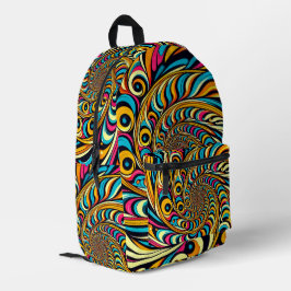 Impresa Mochila de diseño contemporáneo