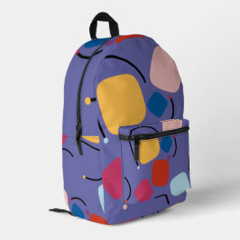 Impresa Mochila de diseño contemporáneo