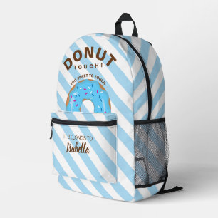 Impresa Mochila de donut azul