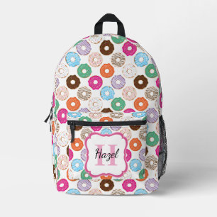 Impresa Mochila De Donut Colorida