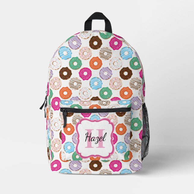 Impresa Mochila De Donut Colorida (Anverso)