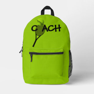 Impresa Mochila de entrenador de tenis