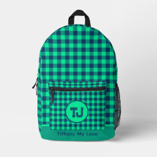 Impresa Mochila De Equipo De Preescolar Negrita Para Niños