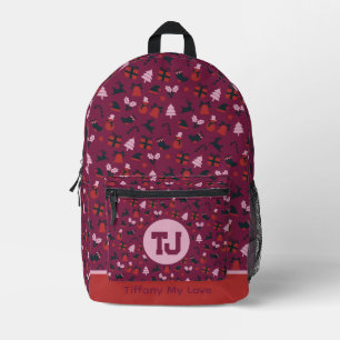 Impresa Mochila De Fin De Semana De Bachillerato Única Par