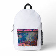 Mochila de flores silvestres