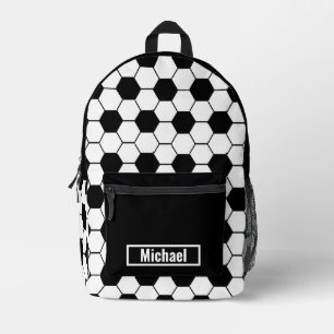 Impresa Mochila De Fútbol De Nombre Personalizado Para Niñ
