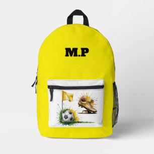 Impresa Mochila de fútbol personalizada - Imprimir, cortar