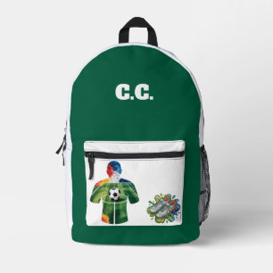 Impresa Mochila de fútbol personalizada - Imprimir, cortar
