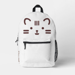 Impresa Mochila de gato cúpula - Personalizada con su nomb
