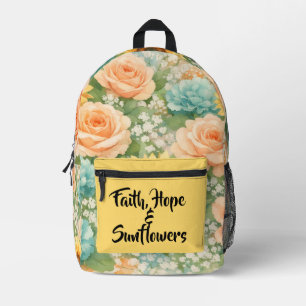 Impresa Mochila de girasol