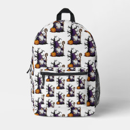 Impresa Mochila de Gnomo de Halloween