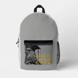 Impresa Mochila de graduación de año de clase Eagle única