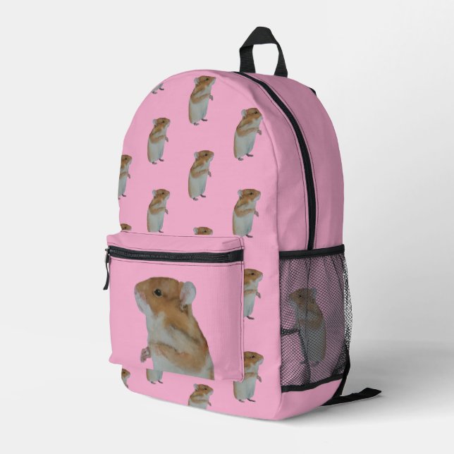 Impresa Mochila de Hamster (Esquina derecha trasera )