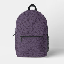 Mochila de Hojas Purpura