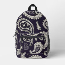 Mochila de impresión Paisley