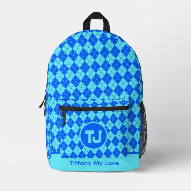 Impresa Mochila de la Escuela de Viajes Guay Coach (Anverso)