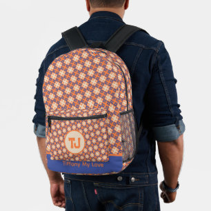 Impresa Mochila de la escuela secundaria de baloncesto en