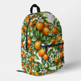Impresa Mochila de la mochila del árbol de Naranjas person