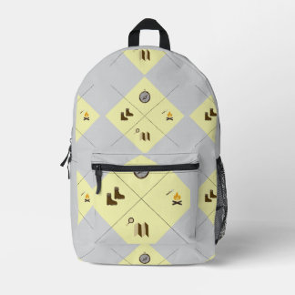 Impresa Mochila de los niños pequeños aventureros