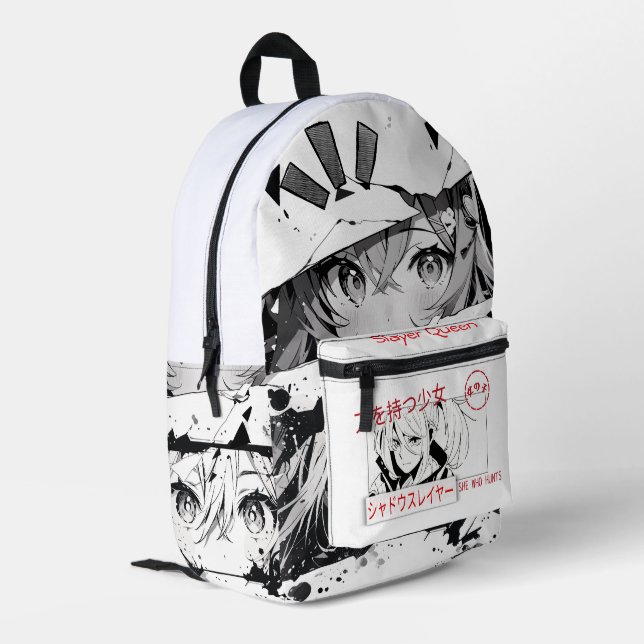 Impresa Mochila de Manga Anime  (Esquina izquierda trasera)