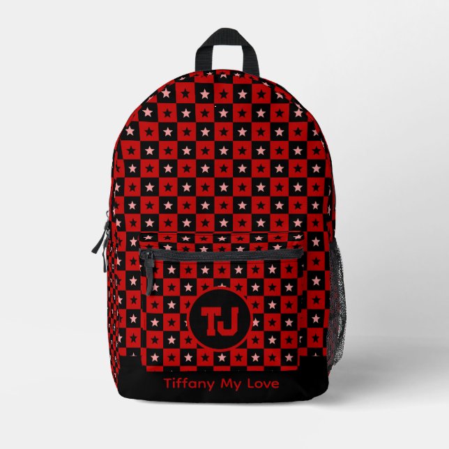 Impresa Mochila de moda de Girly Team Personalizado (Anverso)